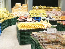 水果连锁超市如何用折叠筐降低成本？