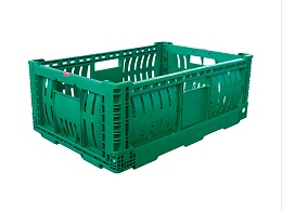 正基塑料折叠筐水果蔬菜筐ZJKN604022W-HS